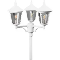 Konstsmide Lantaarnlamp Virgo 3-lichts wit