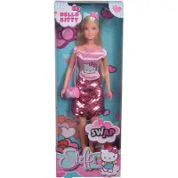 Simba Steffi Steffi Hello Kitty Swap Doll Pop