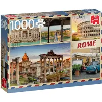 Jumbo Puzzel Groeten uit Rome 1000pcs Karton Jumbo Puzzel