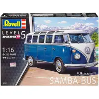 Revell 1:16 Revell 07009 Volkswagen VW Typ 2 T1 Samba Bus Plastic Modelbouwpakket