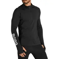 Björn Borg Sport top Midlayer Half Zip Top Zwart