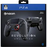 Nacon Revolution Unlimited, Gamepad, compatibel met PC en PlayStation 4, met D-pad, analoge en digitale besturing, bedraad en draadloos, via Bluetooth/USB