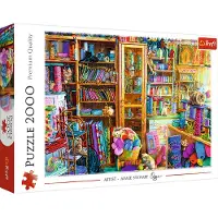 Trefl puzzel kattenparadijs 2000 stukjes premium kwaliteit.