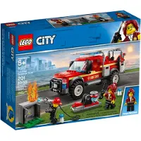 LEGO City 60231 Reddingswagen van brandweercommandant