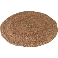 Gardalux Vloerkleed | | Ø 80 cm (Gevlochten, Zeegras)