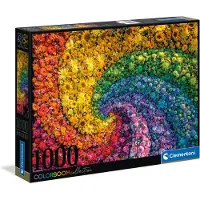 Clementoni Puzzel Flower Colorboom 1000 stukjes