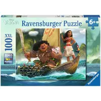 Ravensburger puzzel Disney Vaiana en Maui - Legpuzzel - 100 stukjes