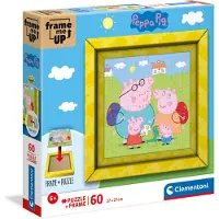 Clementoni Frame Me Up - Peppa Pig - 60 stukjes.