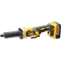 DeWalt Meuleuse droite XR 18V 5Ah Li-Ion - 2 batteries, chargeur en coffret - DCG426P2