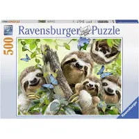 Ravensburger puzzel, "Luiaard Selfie", 500 stukjes, artikelnummer 14790