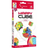 SmartGames Happy Cube Pro - 6 Schaumpuzzels in 2D & 3D - Breinbreker voor Doordenkers - Vanaf 7 Jaar tot Volwassen
