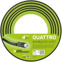 Cellfast tuinslang, 1'', 20m, 4-lagig, kruislings gevlochten, Quattro