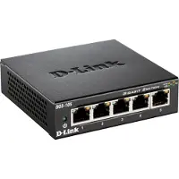 D-Link DGS-105 unmanaged switch [8x Gigabit Ethernet]