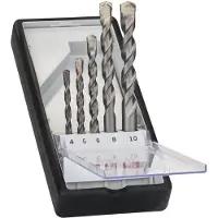 Bosch 5-delige Betonborenset | Robustline | 4 - 10 mm - 2607010524