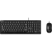 ORICO Optische muis en toetsenbord - Multimediatoetsen - Kabel 1.5m - QWERTY - zwart