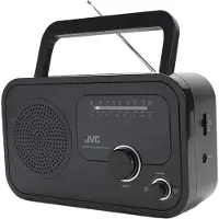JVC Draagbare radio RA-F110B Zwart
