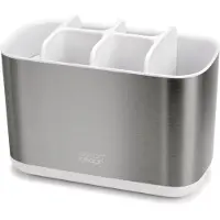 Joseph & Joseph EasyStore Steel Tandenborstelorganiser Groot - Wit -