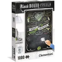 Clementoni Legpuzzel - Krijtbord Puzzel - Cheers - 1000 stukjes, puzzel volwassenen
