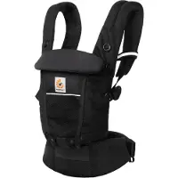 Ergobaby Buikdrager 3P Adapt SoftFlex Onyx Black