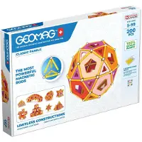 Geomag Classic GM474, speelgoed met neodymiummagneten, geschikt voor kinderen vanaf 5 jaar, meerkleurig