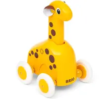 BRIO Push & Go Giraffe Toy Geel Kinderen