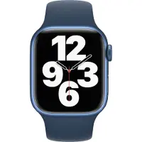 Apple Watch 38/40/41 mm Siliconen Horlogeband Sport Abyss-blauw