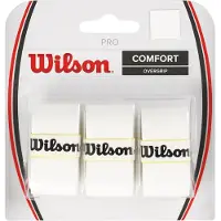 Wilson Pro Tennis / Padel Overgrip Wit 3 pack