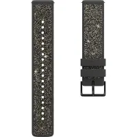 Polar Siliconen Bandje Grijs met kristallen S 20mm