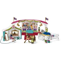 Schleich Horse Club Speelfigurenset - De Grote Paardenshow - Kinderspeelgoed voor Jongens en Meisjes - 5 tot 12 jaar - 116 Onderdelen - 42466