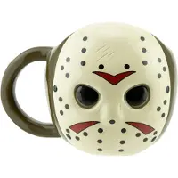 Paladone Friday the 13th Shaped Mug – Officieel Gelicentieerde Jason Voorhees Masker Mok, Halloween Decor & Cadeau Voor Horrorfans 500 ml-
