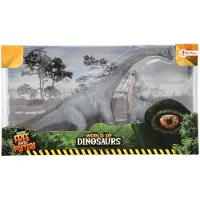 Toi-Toys Toi Toys speelset Brachiosaurus junior 32 x 8 cm grijs 2 delig