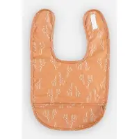 Noukie'S - Canvas slab - Bavet - Oker geel met giraf all over