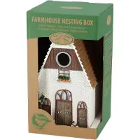 Esschert Design Vogelhuisje Boerderij- Nestkastje - - Wit - 37000597