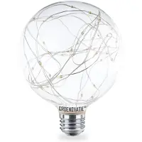 Groenovatie E27 LED G125 Lamp Lichtslinger 3W Extra Warm Wit
