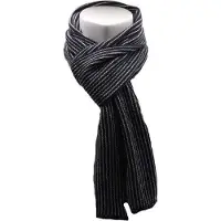 Jocko Heren Sjaal Blauw Wit Gestreept