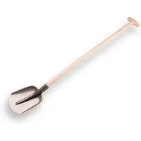 Atlas Steekbats half gebogen met steel 100cm