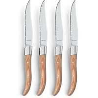 Amefa Royal Steak Naturel 2520 steakmessen 4 stuks in houten doos