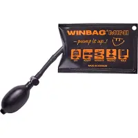 WinBag Mini - Montagekussen - 70 kg belastbaarheid - Zwart