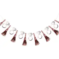 Partyking Tassel Slinger Rosé Goud Ringen - 2 Meter