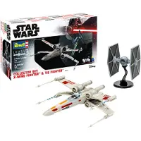 Revell Star Wars X-Wing Fighter & 1/65 Tie Fighter