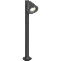 QAZQA Modern buiten paaltje zwart 60 cm IP44 - Ciara