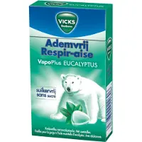 Vicks Ademvrij Eucalyptus Suikervrij 40 gr