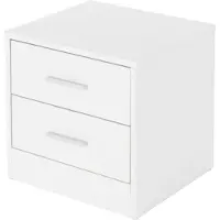 ML-Design Nachtkastje Fernando | spaanplaat wit 34x38x37 cm nachtkastjes | NADUVI