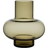 Marimekko Umpu Glas Vaas Bruin