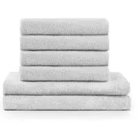 Blumtal Terry Handdoeken Set - 2 x Baddoek & 4 x Handdoek: Wit