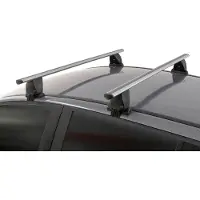 Menabo Dakdragers geschikt voor Toyota Auris II TS 2013-2019 wagon Delta zilver