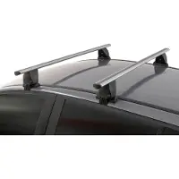 Menabo Dakdragers geschikt voor Volvo V70 (P24) 2007-2016 wagon Delta zilver