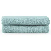 Blumtal Terry Handdoeken Set - 2 x Handdoek - 50 x 100 cm - Lichtblauw