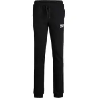 Jack & jones JUNIOR joggingbroek Gordon zwart Jongens Sweat Effen - maat 128