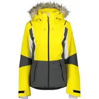 Icepeak Fennimore - Wintersportjas - Waterafstotend 10000 mm - Lichtgeel - Maat 42